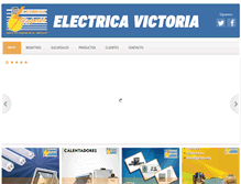 Tablet Screenshot of electricavictoria.com